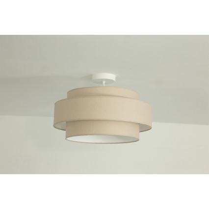Brilagi - Plafondlampa RESNA 1xE27/60W/230V Ø 40 cm beige