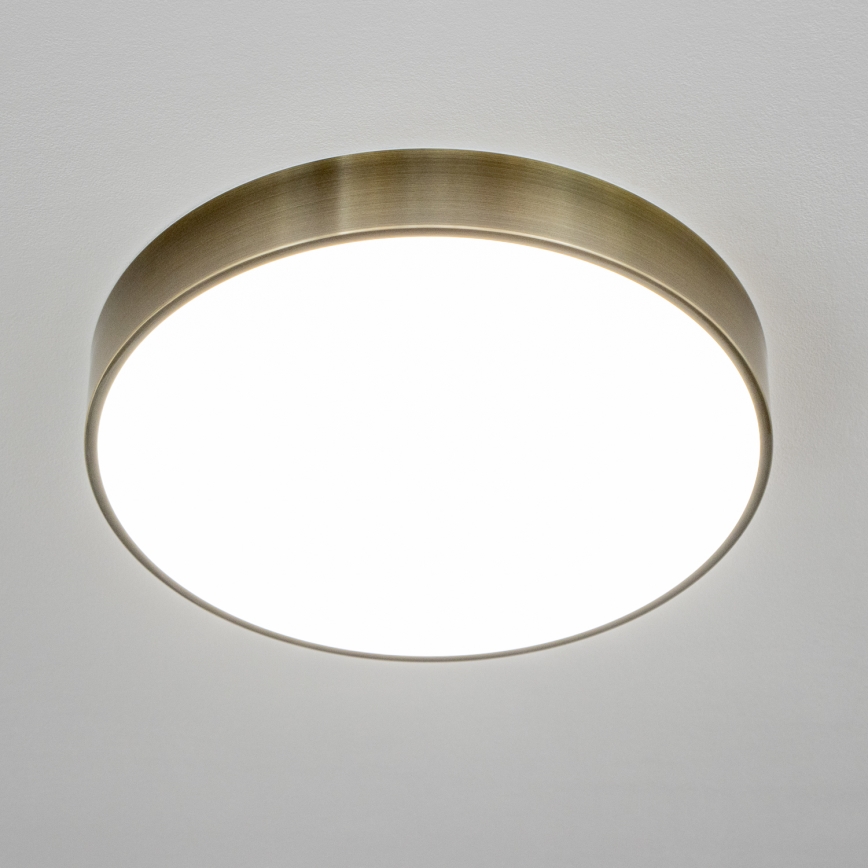 BRILAGI - LED badrumstaklampa POOL LED/36W/230V 3000/4000/5500K Ø 40 cm IP54 mässing