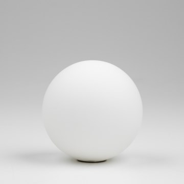 Brilagi - Reservglas till ljuskrona, vägglampa och lampa MISTEL, MILLA diameter 10 cm vit