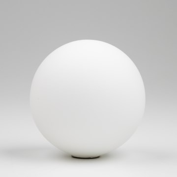 Brilagi - Reservglas till ljuskrona, vägglampa och lampa MISTEL, MILLA diameter 12 cm vit