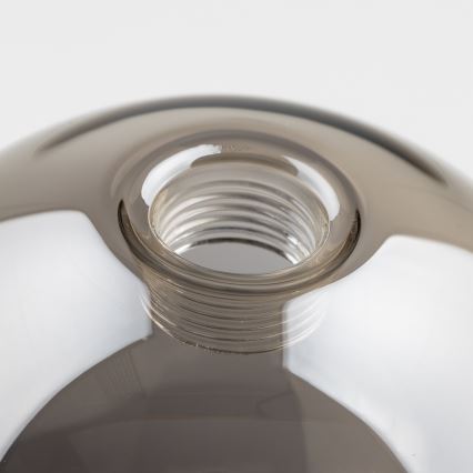 Brilagi - Reservglas till ljuskrona, vägglampa och lampa MISTEL, MILLA diameter 15 cm rökig