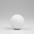 Brilagi - Reservglas till ljuskrona, vägglampa och lampa MISTEL, MILLA diameter 8 cm vit