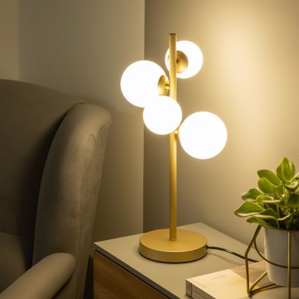 BRILAGI - Reservglas till ljuskrona, väggarmatur och lampa MISTEL, MILLA Ø 15 cm vit