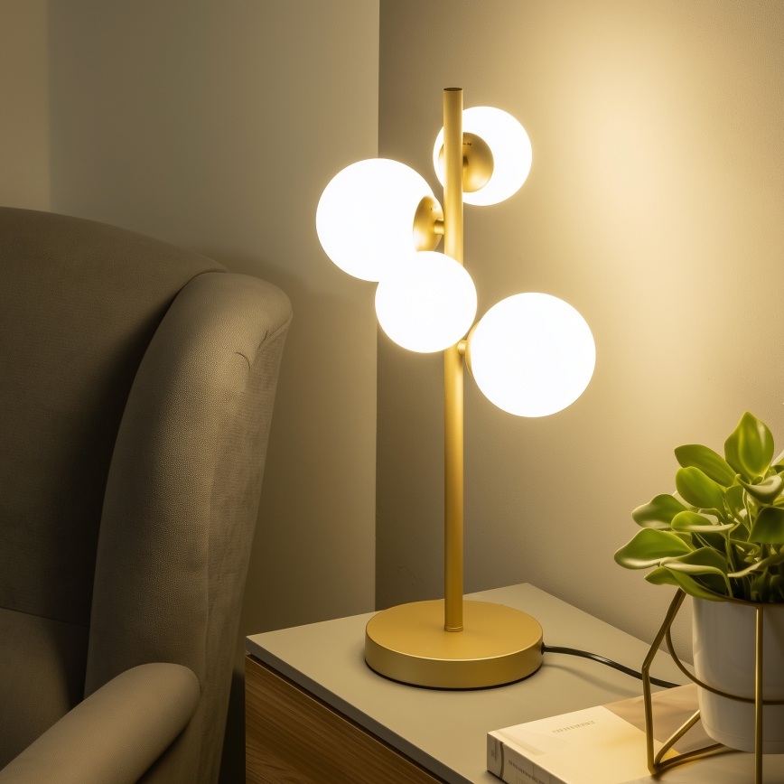 BRILAGI - Reservglas till ljuskrona, väggarmatur och lampa MISTEL, MILLA Ø 15 cm vit