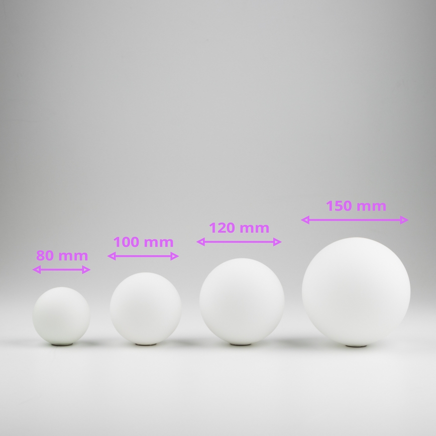 BRILAGI - Reservglas till ljuskrona, väggarmatur och lampa MISTEL, MILLA Ø 15 cm vit