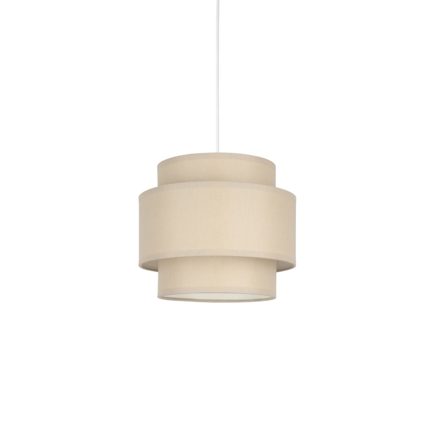 Brilagi - RESNA hänglampa på kabel 1xE27/60W/230V Ø 20 cm beige
