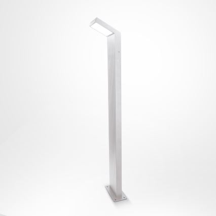 BRILAGI - RIANO LED utomhuslampa 8W/230V, silverfärgad, IP65, 80 cm