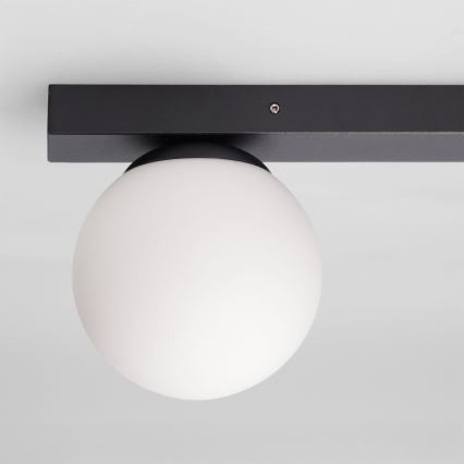 BRILAGI - Riktbar spotlampa SELE BALL 1xGU10/30W/230V + 1xG9/10W svart