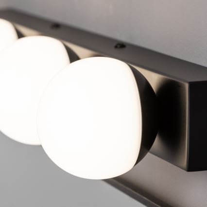 BRILAGI - Set om 2 LED-badrumsväggarmaturer HOLLYWOOD 3xLED/3W/230V 39 cm IP44 svart