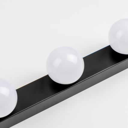 BRILAGI - Set om 2 LED-badrumsväggarmaturer HOLLYWOOD 3xLED/3W/230V 39 cm IP44 svart