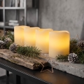 BRILAGI - SET 4x LED-ljus LED/1xCR2032 krämfärgade + timer