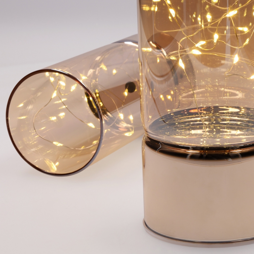 Brilagi - Set med 2 LED-juldekorationer LED/3xAA + 2xAA