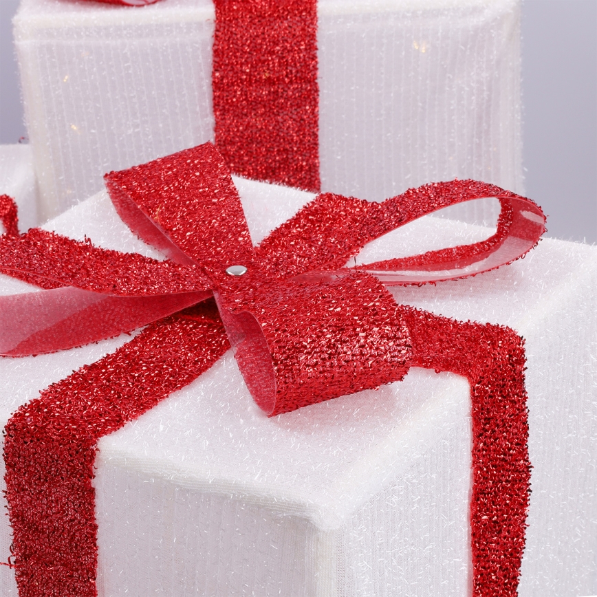 Brilagi - Set om 3 LED utomhusdekorationer för jul LED/2,6W/3xAA IP44 Presenter