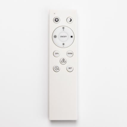 Brilagi - Dimbar takarmatur SMART LED/24W/230V 43x43 cm 3000-6000K Wi-Fi Tuya Beacon + fjärrkontroll