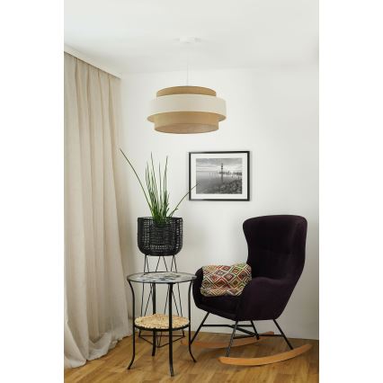 Brilagi - Taklampa SPACE LIGHT 1xE27/15W/230V Ø 50 cm beige/kräm