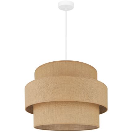 Brilagi - Taklampa SPACE YUTE 1xE27/15W/230V Ø 50 cm beige/vit