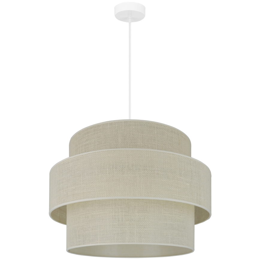 Brilagi - Taklampa SPACE YUTE 1xE27/15W/230V Ø 50 cm krämvit/vit