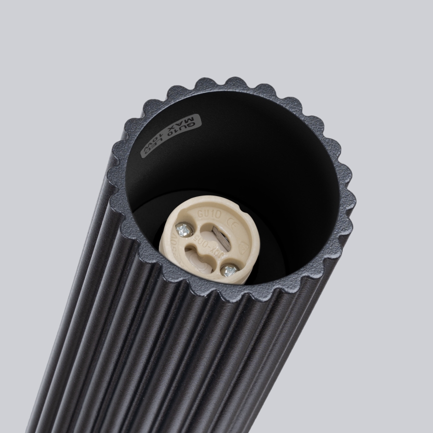 Brilagi - Spotarmatur CRESTO 1xGU10/10W/230V 20 cm svart