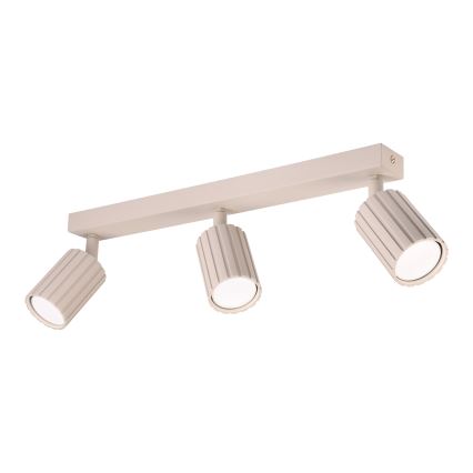 Brilagi - Spotarmatur CRISPINA 3xGU10/10W/230V beige