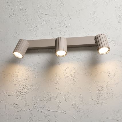 Brilagi - Spotarmatur CRISPINA 3xGU10/10W/230V beige