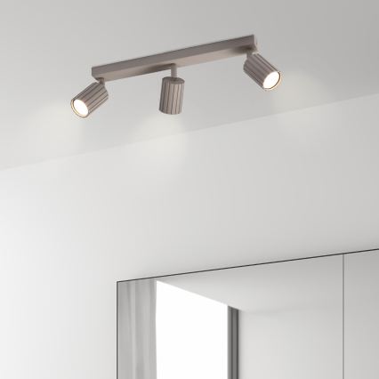 Brilagi - Spotarmatur CRISPINA 3xGU10/10W/230V beige