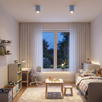 BRILAGI - Spotarmatur MIA 1xGU10/30W/230V 100x80 mm blå