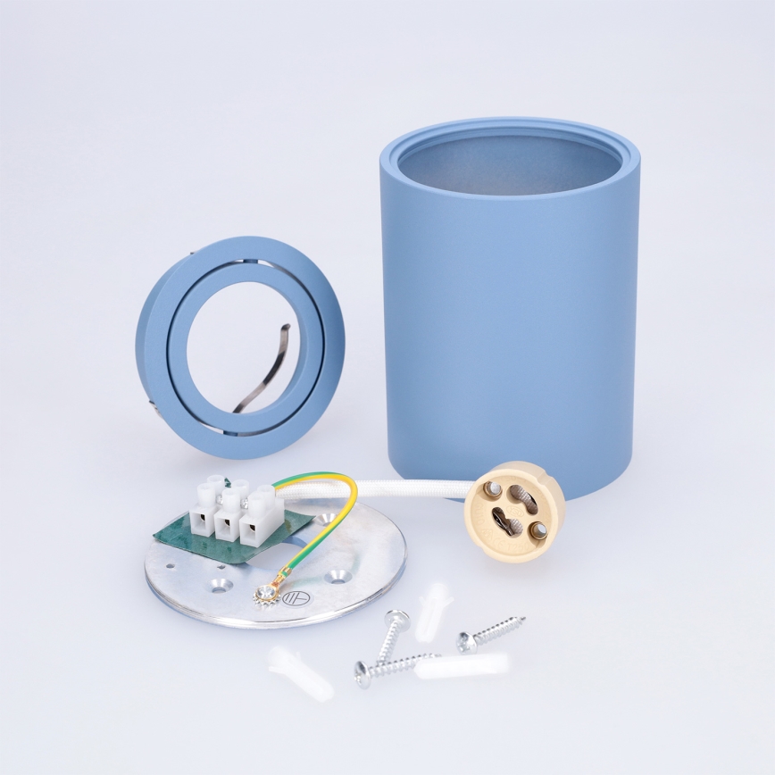 BRILAGI - Spotarmatur MIA 1xGU10/30W/230V 100x80 mm blå