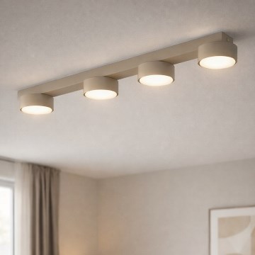 Brilagi - Spotarmatur MONO 4xGX53/12W/230V beige