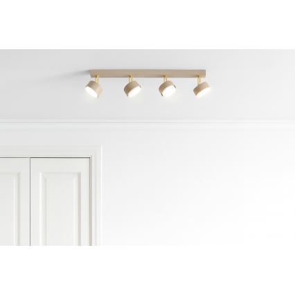 Brilagi - Spotarmatur MONO 4xGX53/12W/230V beige