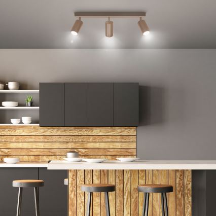 Brilagi - Spotarmatur SELE 3xGU10/30W/230V beige