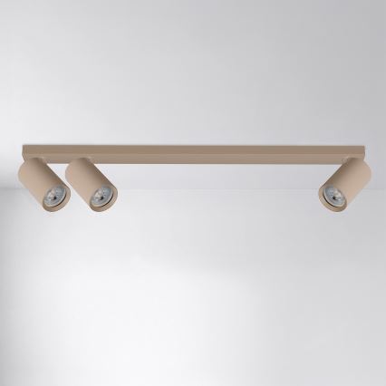 Brilagi - Spotarmatur SELE LONG 3xGU10/30W/230V beige