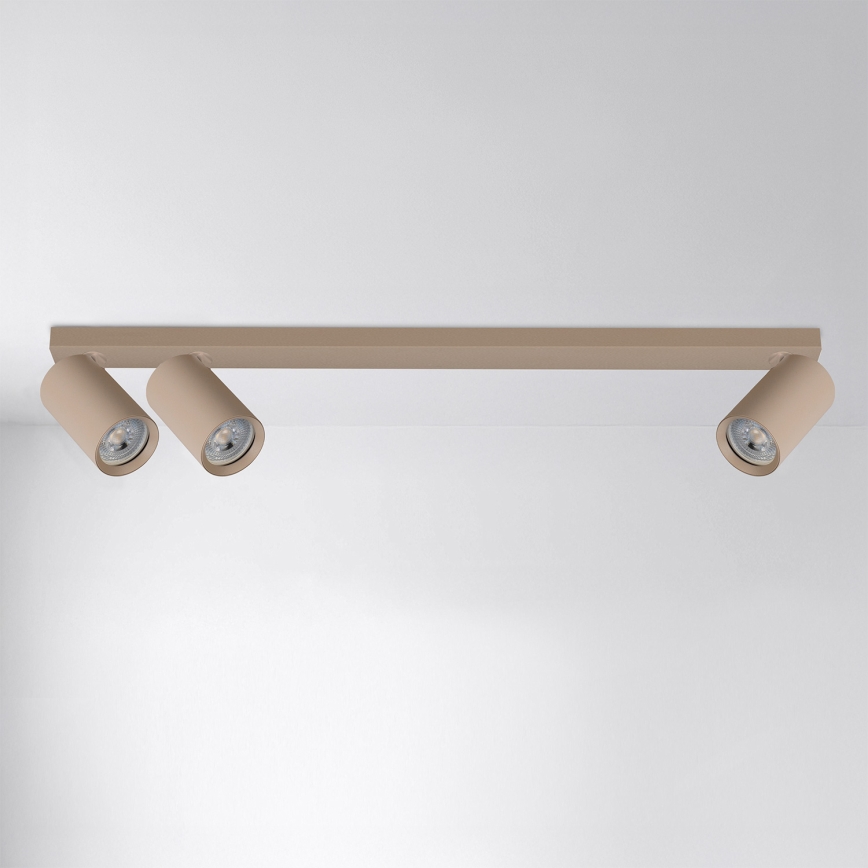 Brilagi - Spotarmatur SELE LONG 3xGU10/30W/230V beige