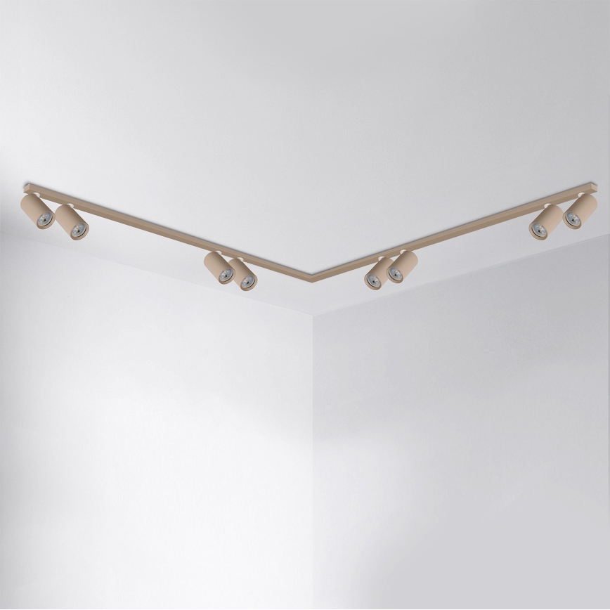 Brilagi - Spotarmatur SELE LONG 8xGU10/30W/230V beige
