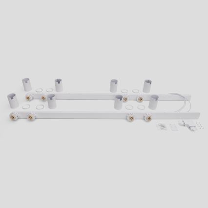 BRILAGI - Spotarmatur SELE LONG 8xGU10/30W/230V vit
