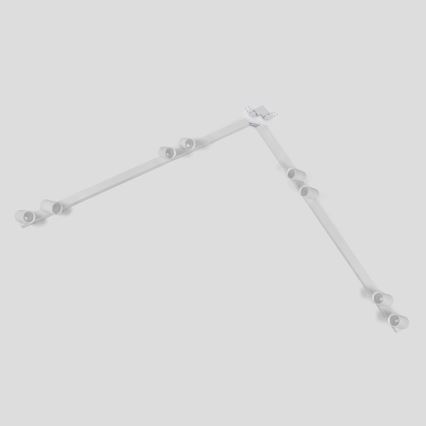BRILAGI - Spotarmatur SELE LONG 8xGU10/30W/230V vit