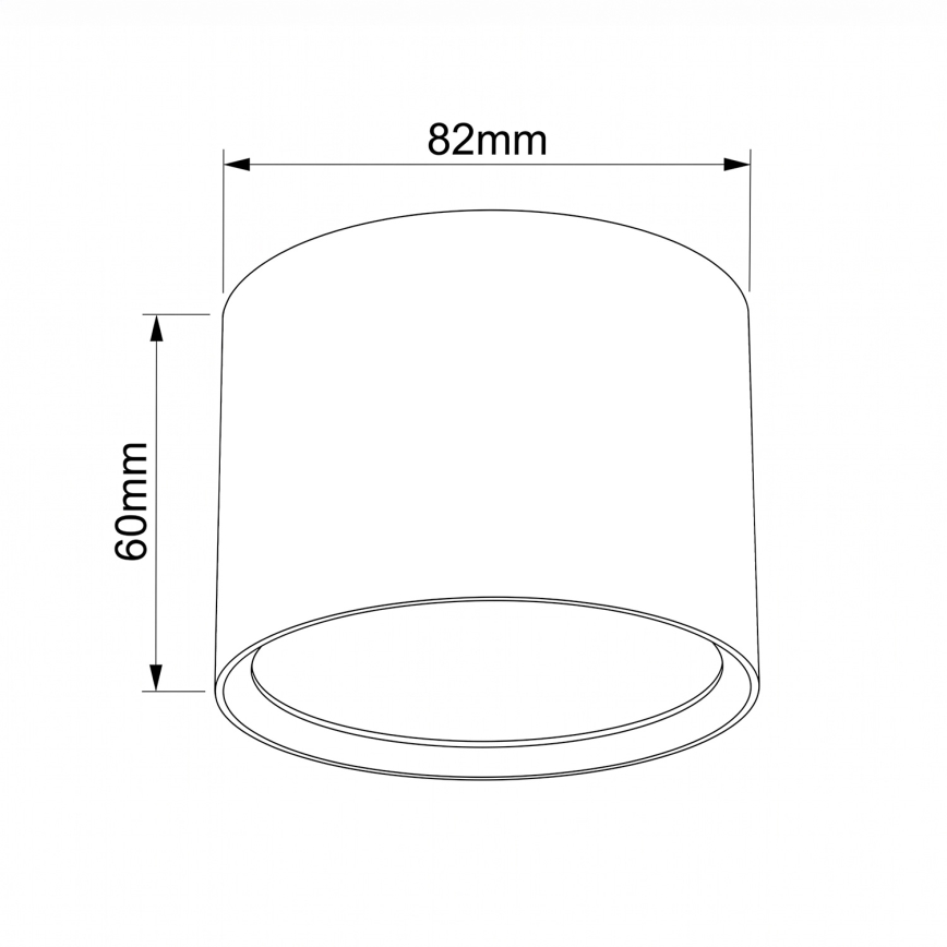 BRILAGI - Spotarmatur SMOOTH 1xGX53/15W/230V 60x82 mm blå
