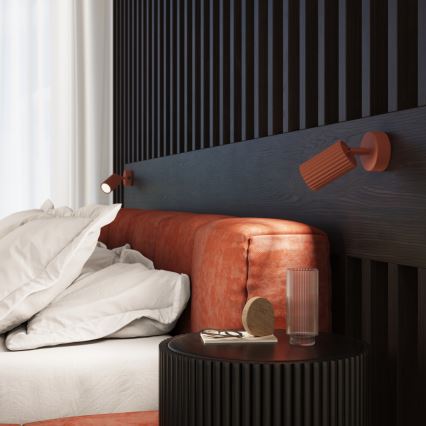 Brilagi - Spotbelysning CRESTO 1xGU10/10W/230V 20 cm röd