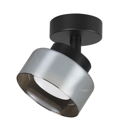 Brilagi - Spotlampa AURA LUX 1xGX53/30W/230V Ø 13 cm svart/rökfärgad