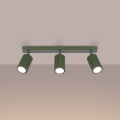 Brilagi - Spotlampa CRESTO 3xGU10/10W/230V, grön