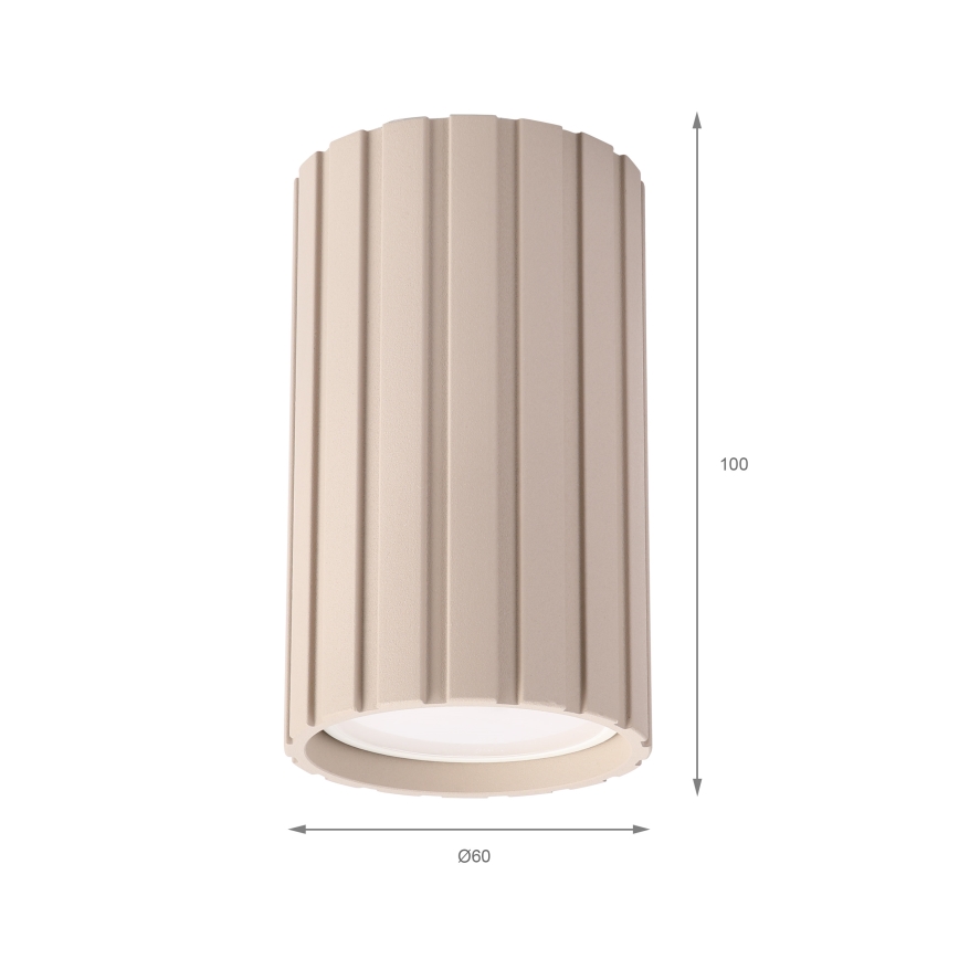 Brilagi - Spotlampa CRISPINA 1xGU10/10W/230V 10 cm beige