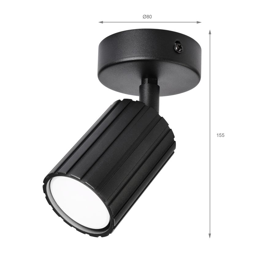 Brilagi - Spotlampa CRISPINA 1xGU10/10W/230V svart