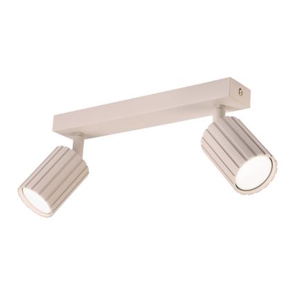 Brilagi - spotlampa CRISPINA 2xGU10/10W/230V beige