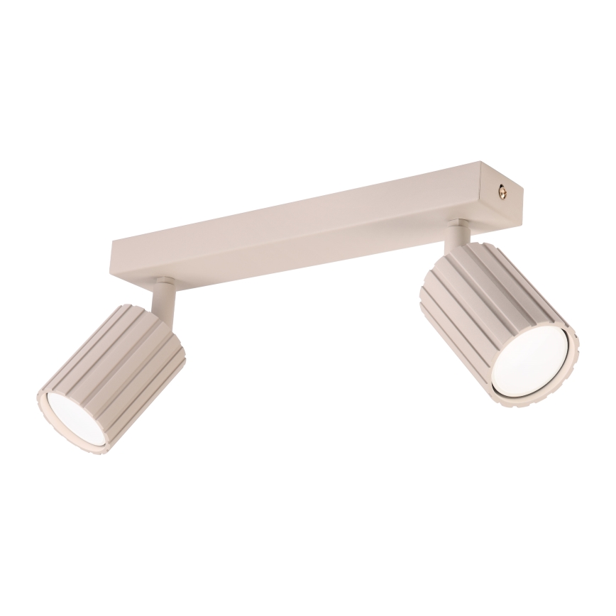 Brilagi - spotlampa CRISPINA 2xGU10/10W/230V beige
