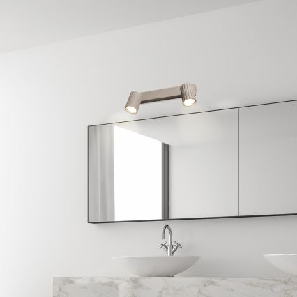 Brilagi - spotlampa CRISPINA 2xGU10/10W/230V beige