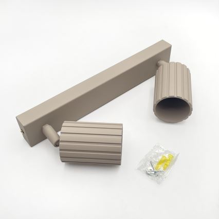 Brilagi - spotlampa CRISPINA 2xGU10/10W/230V beige