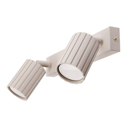 Brilagi - spotlampa CRISPINA 2xGU10/10W/230V beige