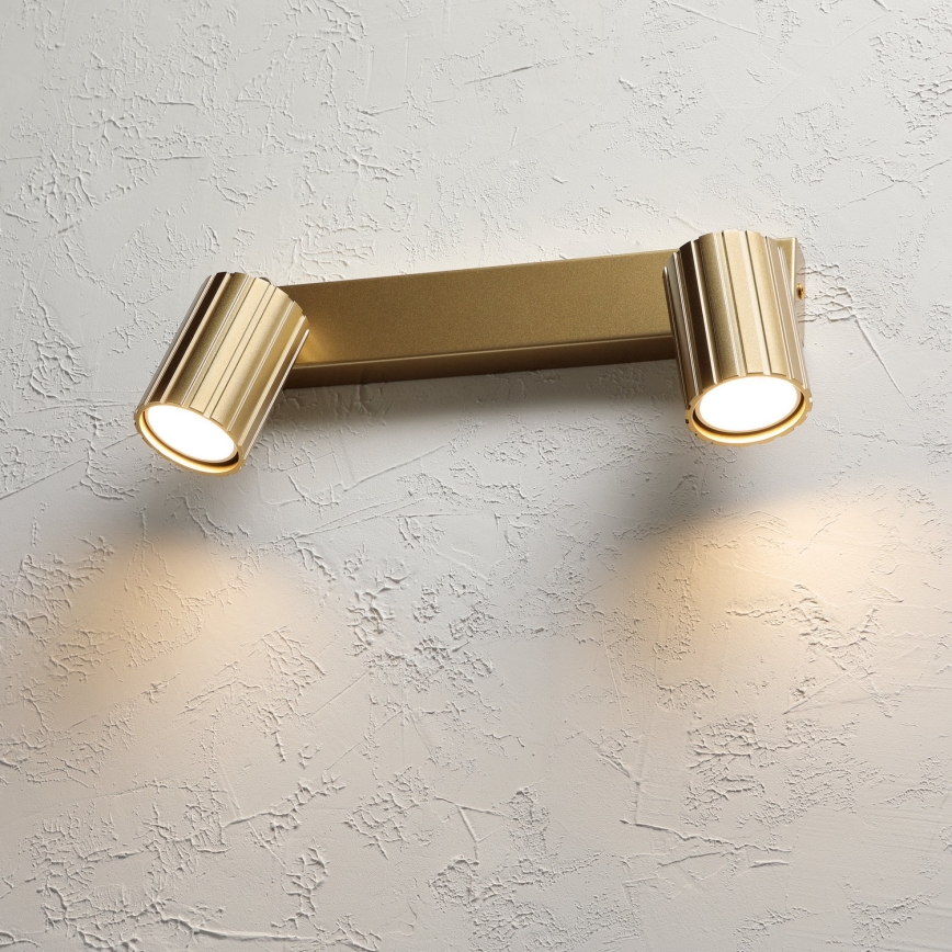 Brilagi - Spotlampa CRISPINA 2xGU10/10W/230V guld