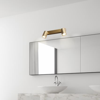 Brilagi - Spotlampa CRISPINA 2xGU10/10W/230V guld