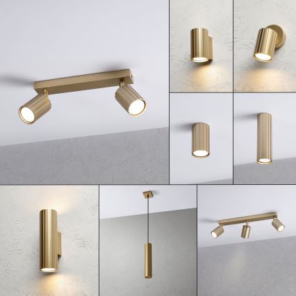 Brilagi - Spotlampa CRISPINA 2xGU10/10W/230V guld