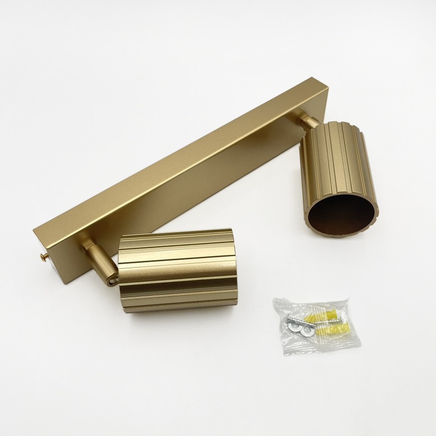Brilagi - Spotlampa CRISPINA 2xGU10/10W/230V guld